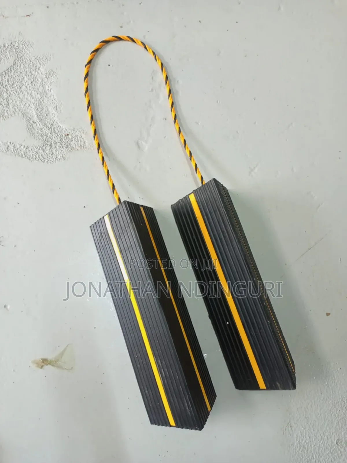 Rubber Aircraft Wheel Chocks