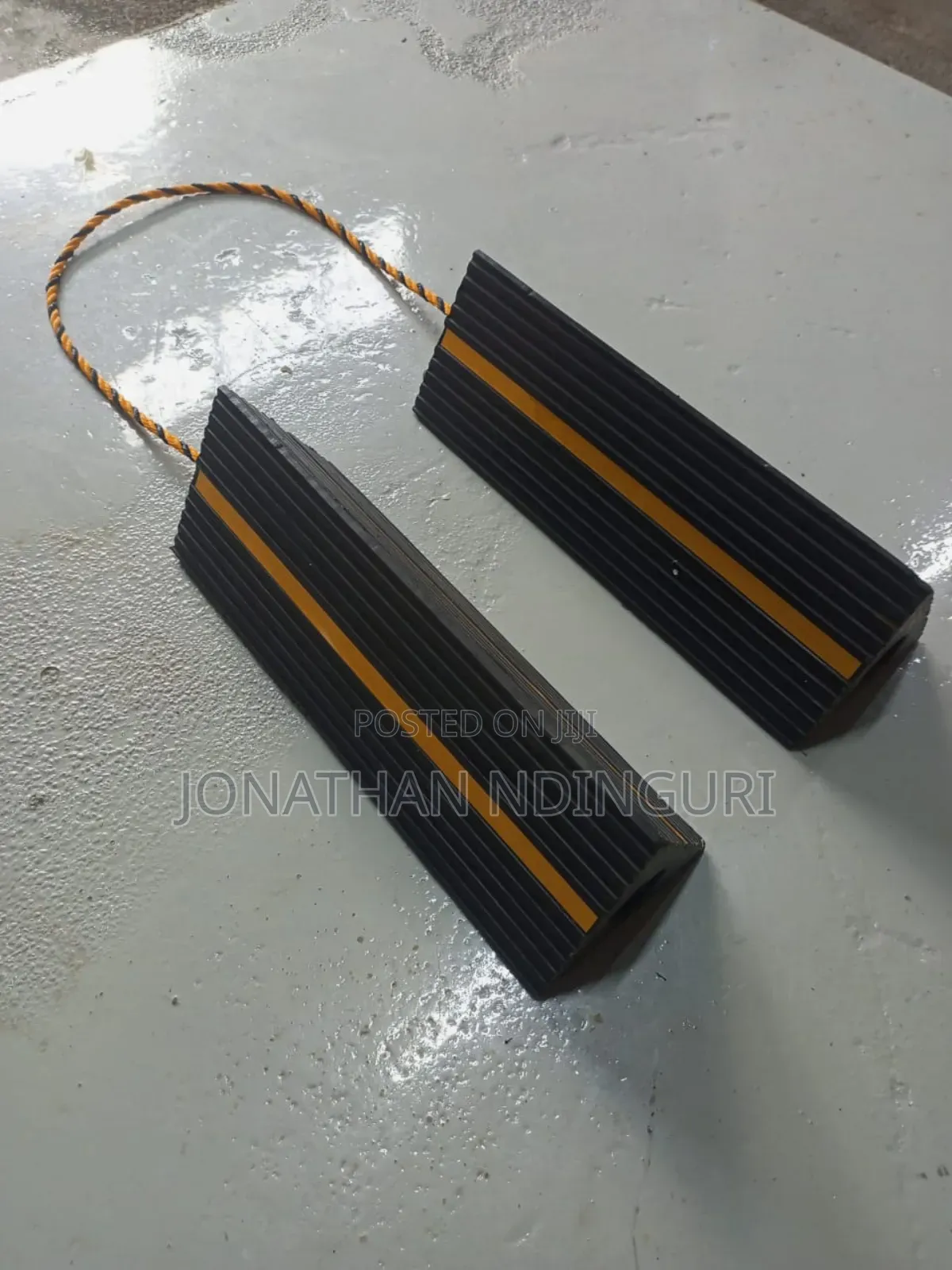 High-Visibility Aircraft Chocks
