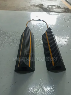 Twin Aircraft Wheel Chocks With Rope