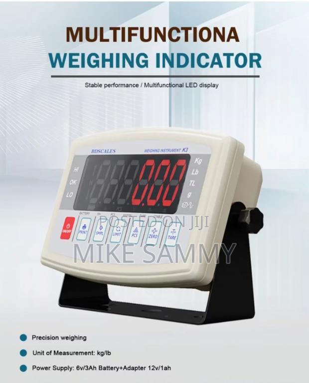 Weighing Indicator - main view