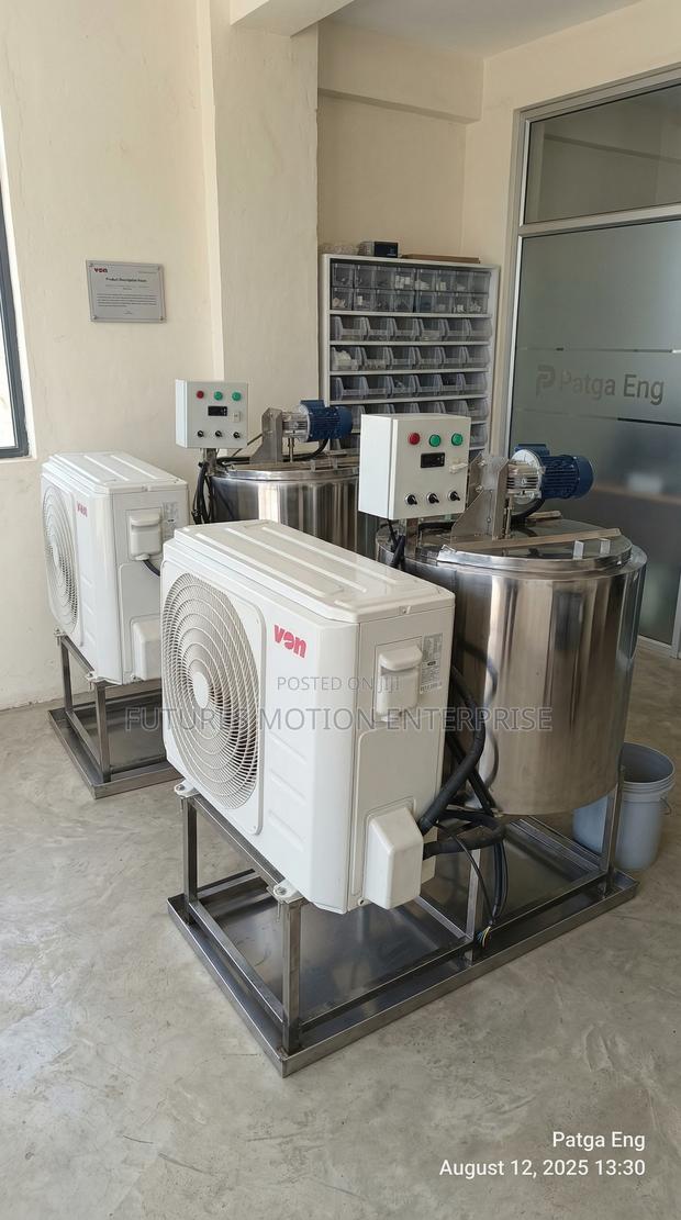 Milk Chiller 300-3000 Litres for Dairy Farmers