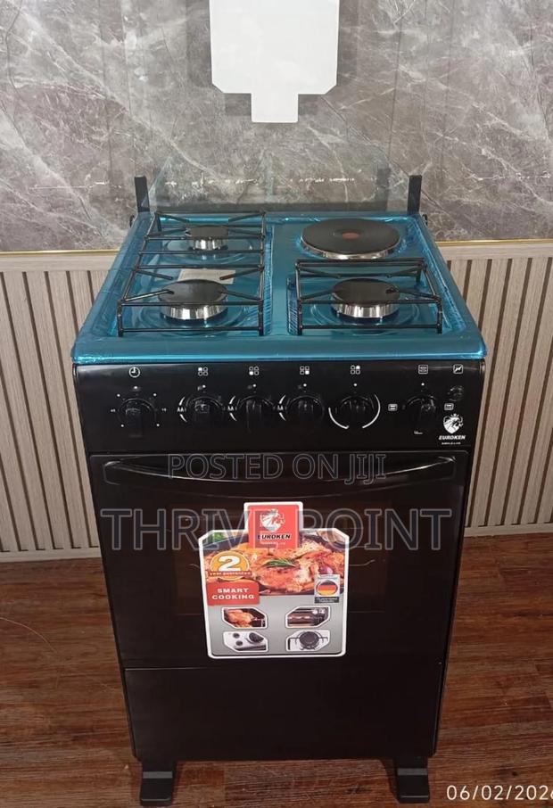 Euroken Smart Cooking Standing Cooker Features 50×55 Cm