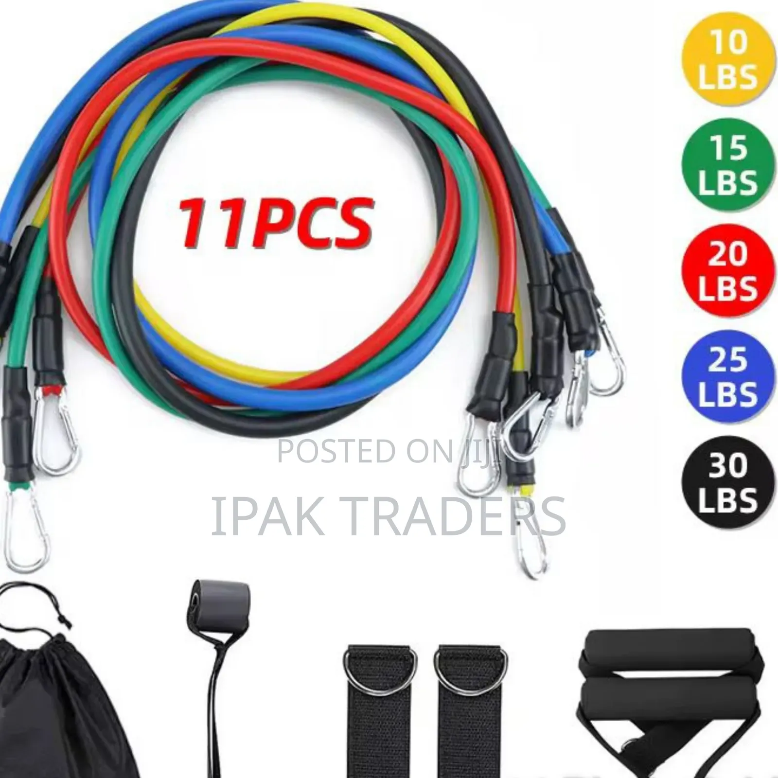 * 11pcs/Set Pull Rope, Resistance Bands, Portable