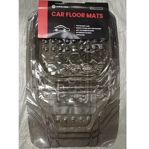 Design 5pc PVC Cleack Black 5 Seater Car Floor Mats