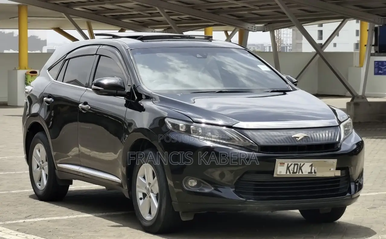 Toyota Harrier 2022 Black