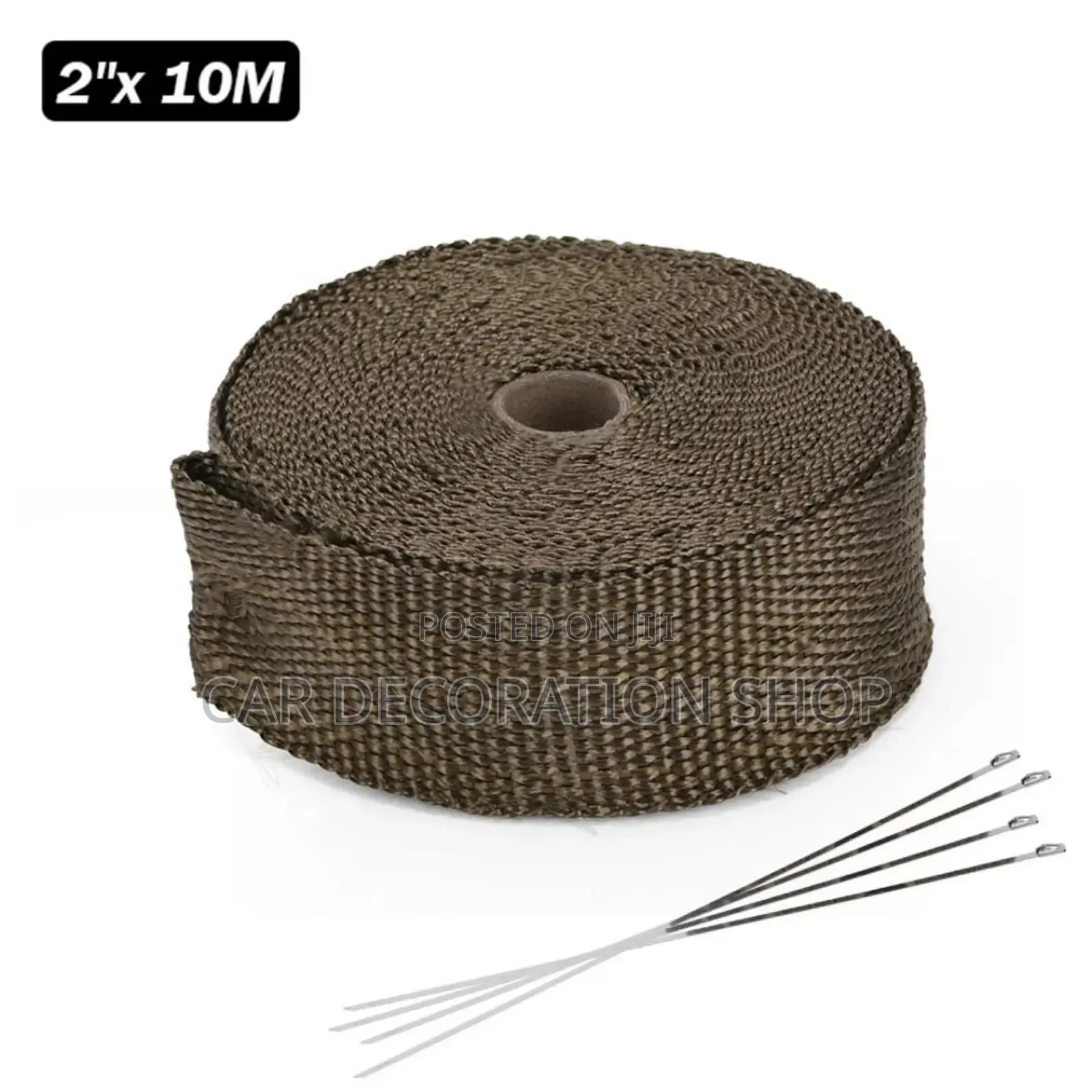 Fabric Fiber Exhaust Insulating Wrap