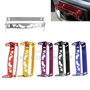 Adjustable Angle Tilt Car Front Bumper Licence Plate Holder