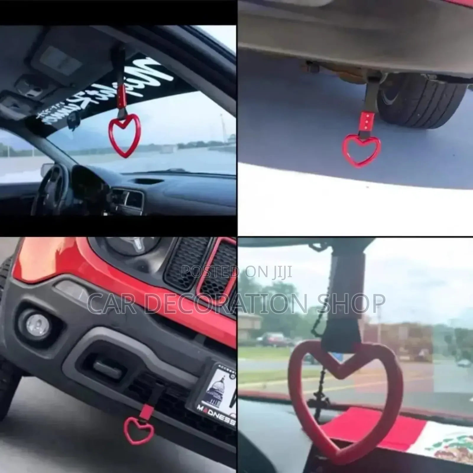 Hear Shaped Multi Colored Static Strap