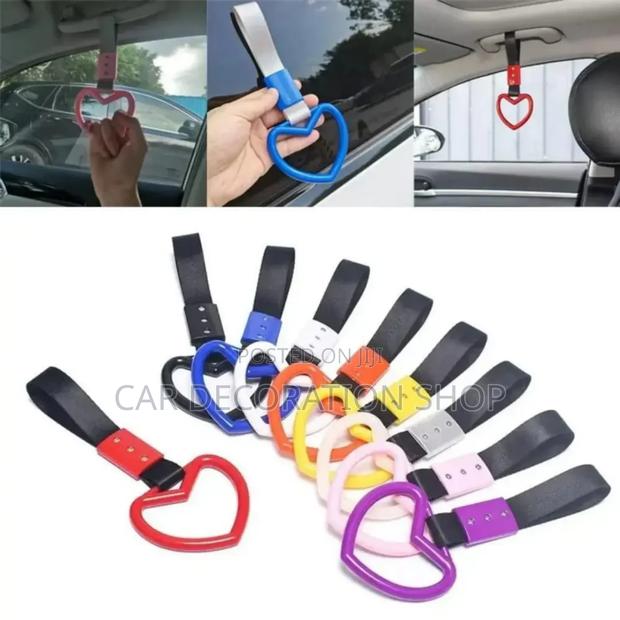 Sport Heart Shaped Hanging Pull Decoration Tow Straps
