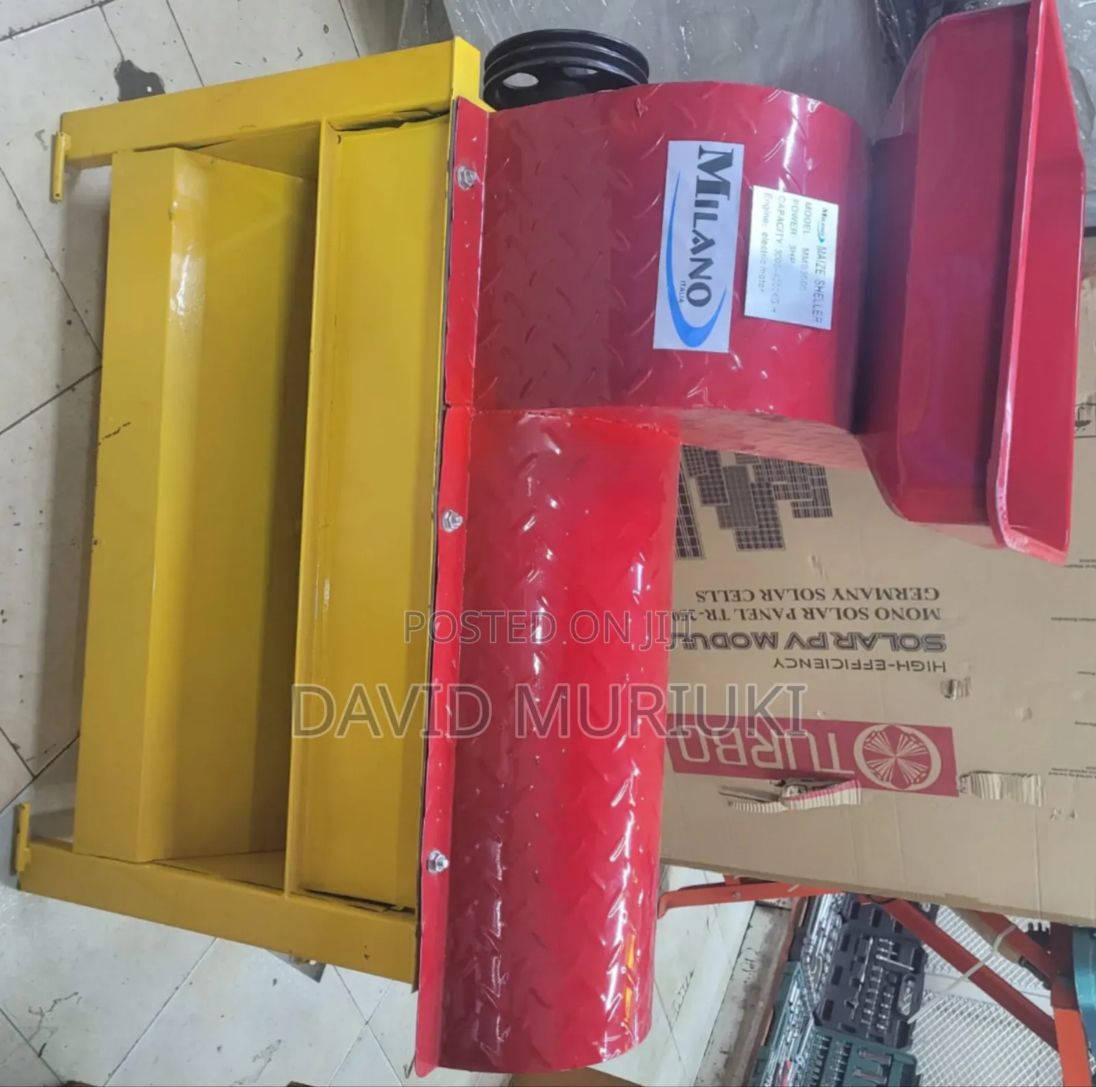 Electric Maize Sheller With 3 Hp Motor
