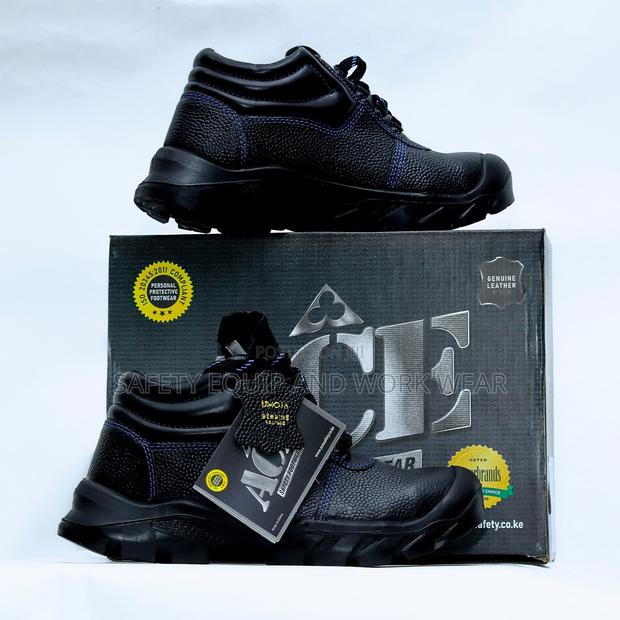 Ace Mamba Safety Shoes Blue