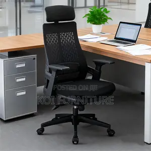 Office Chair : Lamar Mesh High Back Office Seat