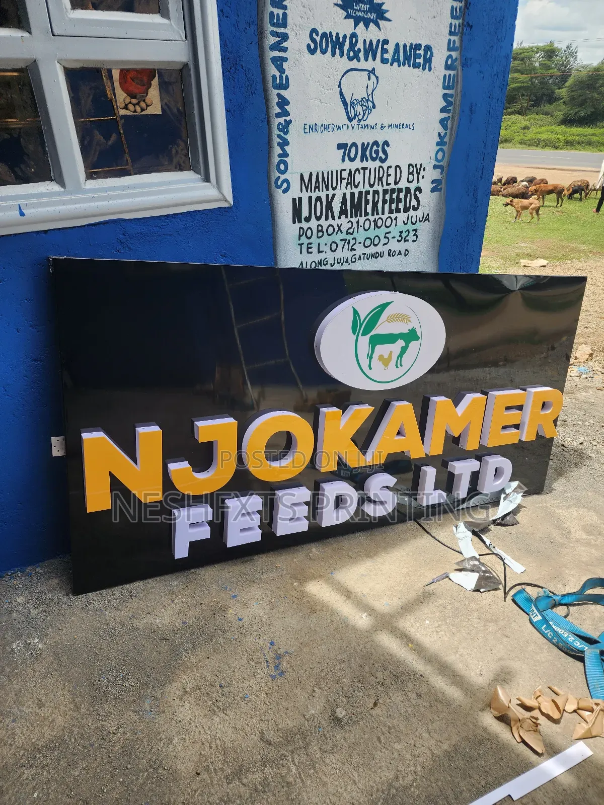 3d Channelum Pylon 3d/2d Signs Lightbox