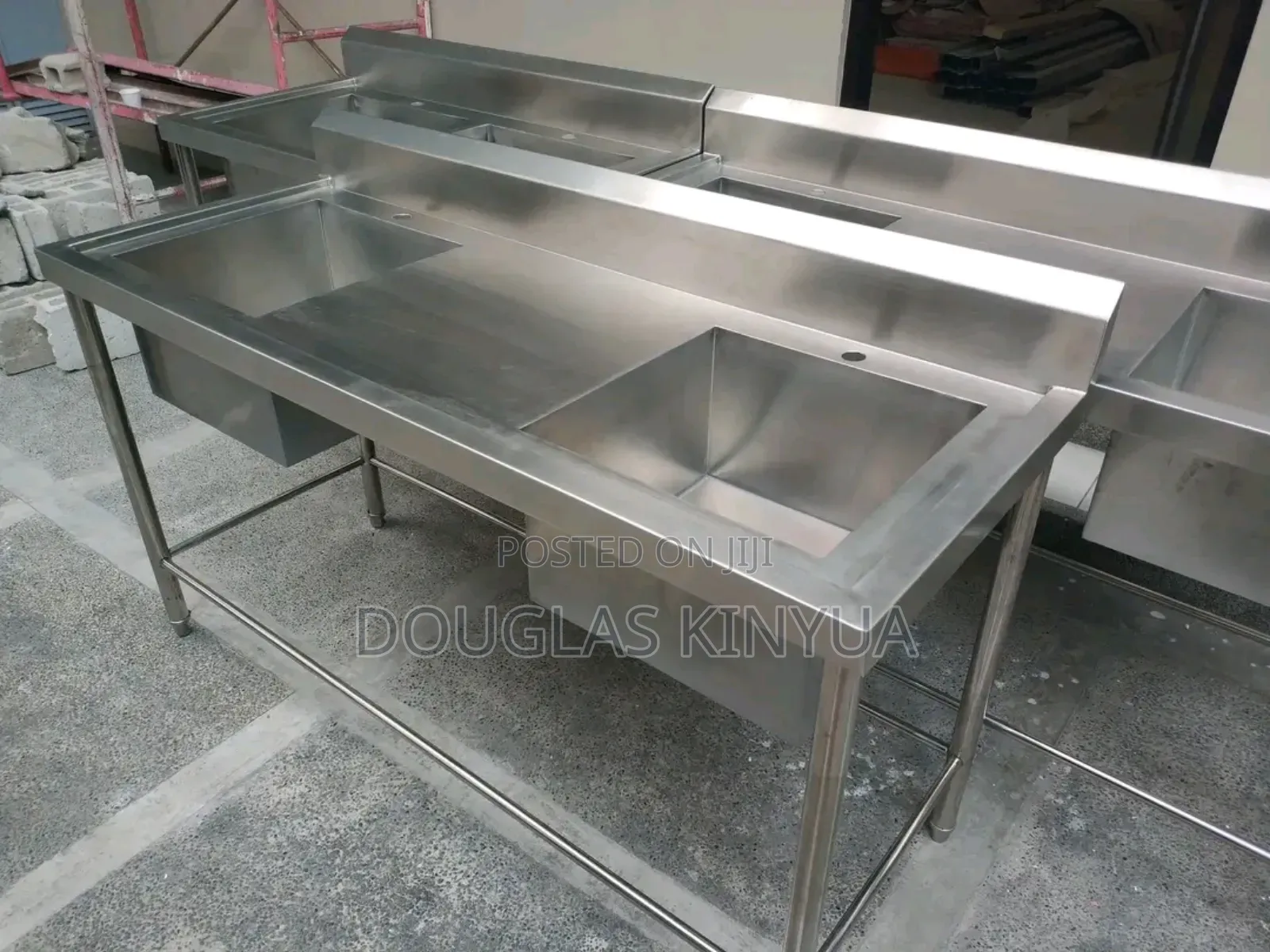 Double Bowl Stainless Steel Sink(Dishwasher Sink).