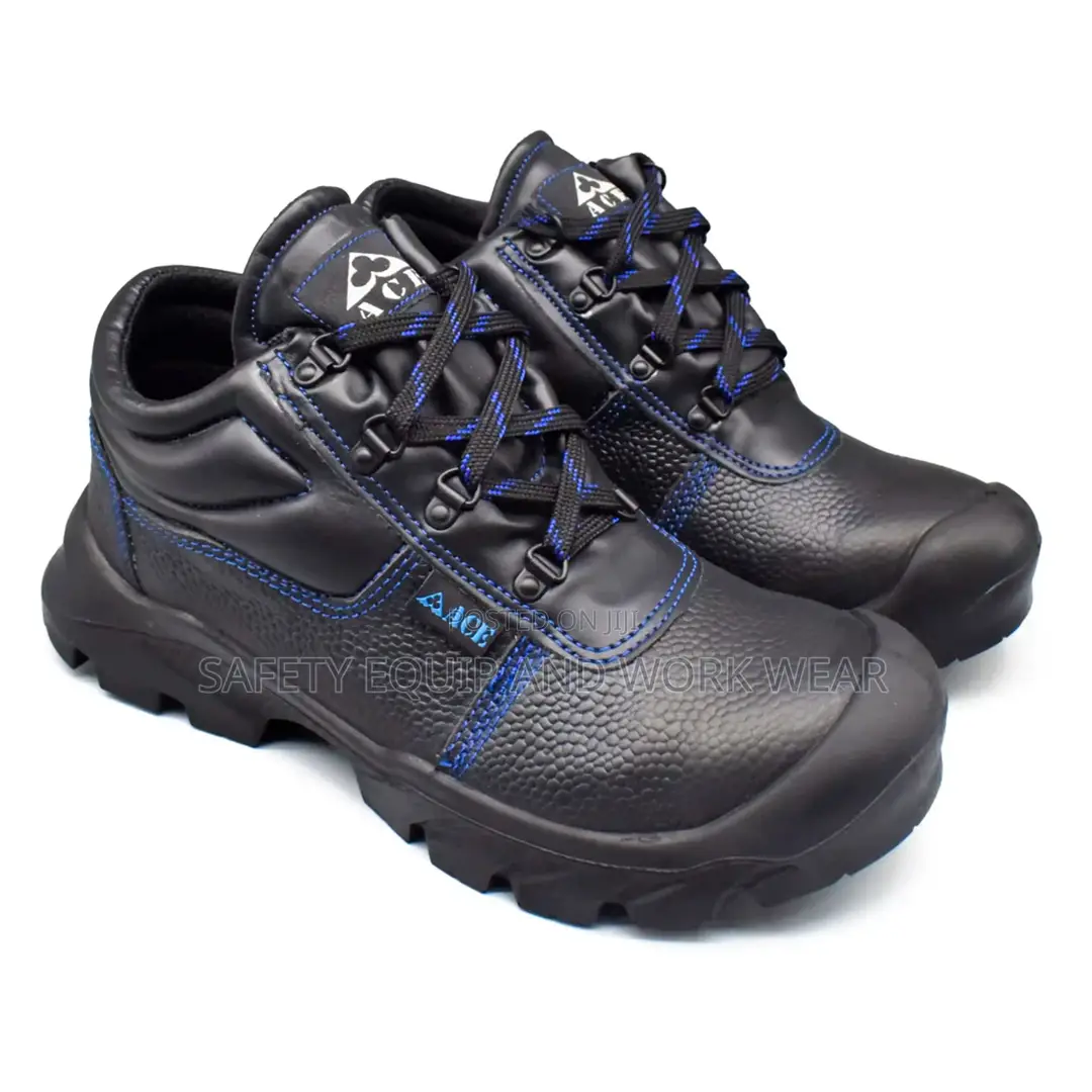 Ace Mamba Safety Shoes Blue
