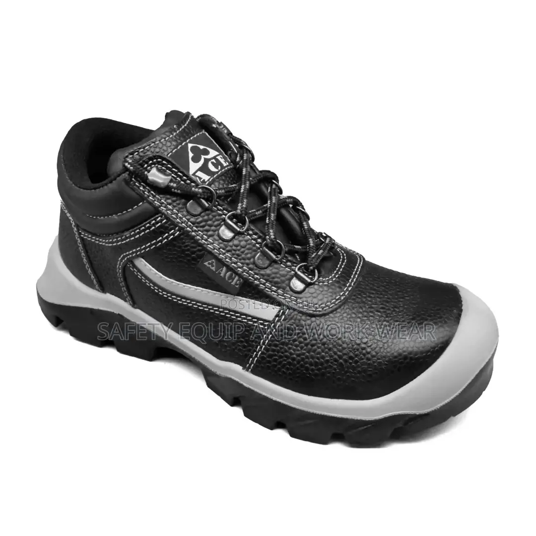 Ace Duma Safety Boots S3 (With Grey Strip)