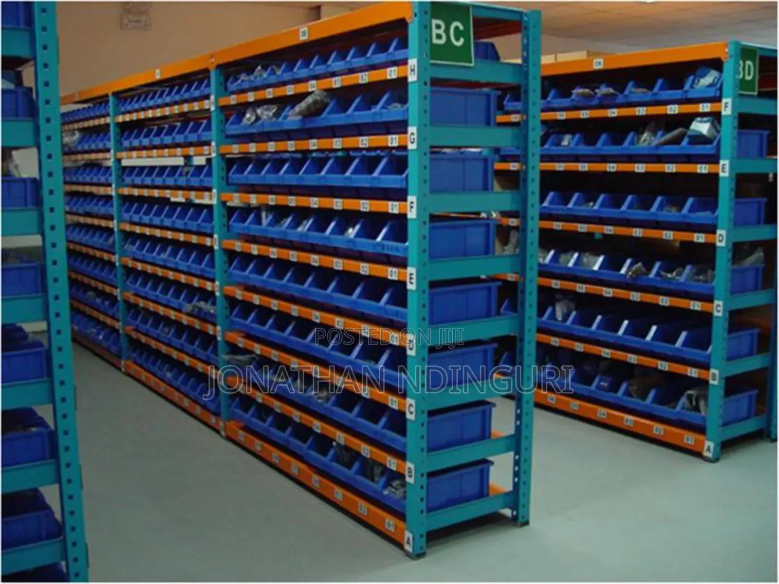 Industrial Rack Shelving System