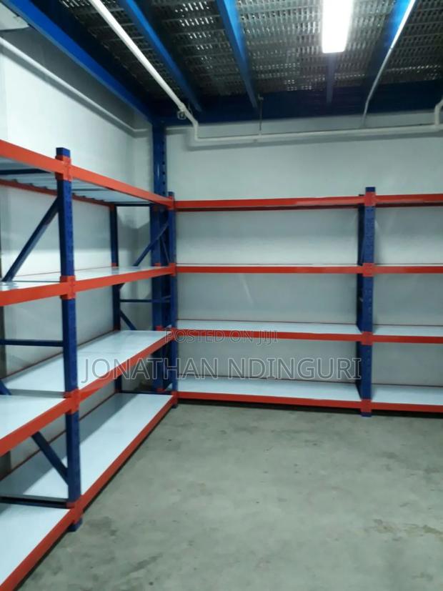 Metal Industrial Storage Shelves - thumbnail 2