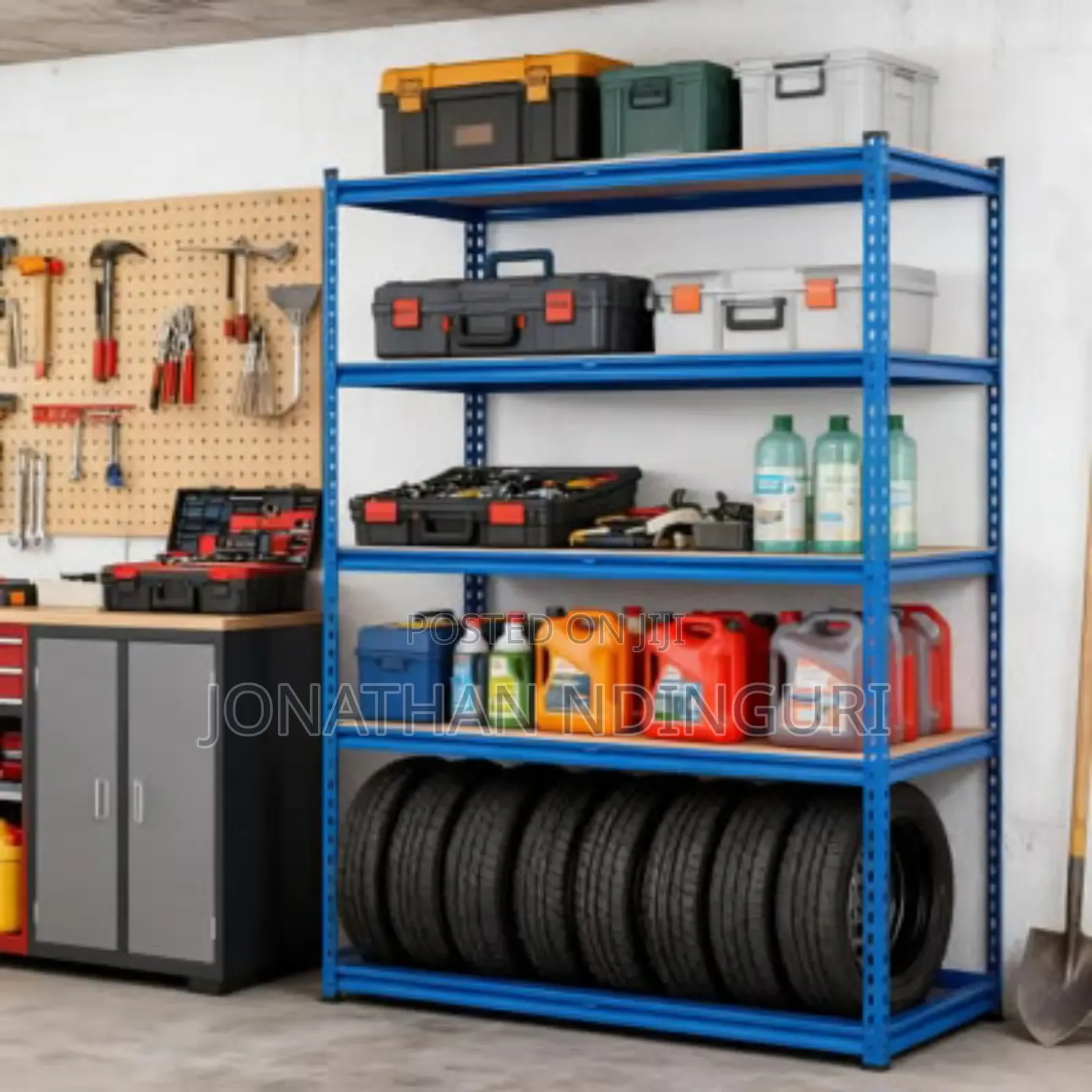 Industrial Display Shelves