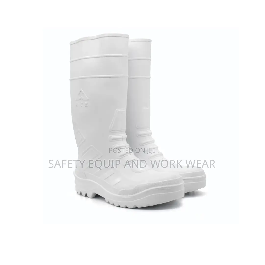 White Steel Toe Ace Gumboot (Ace Nyatiace Tsavo)