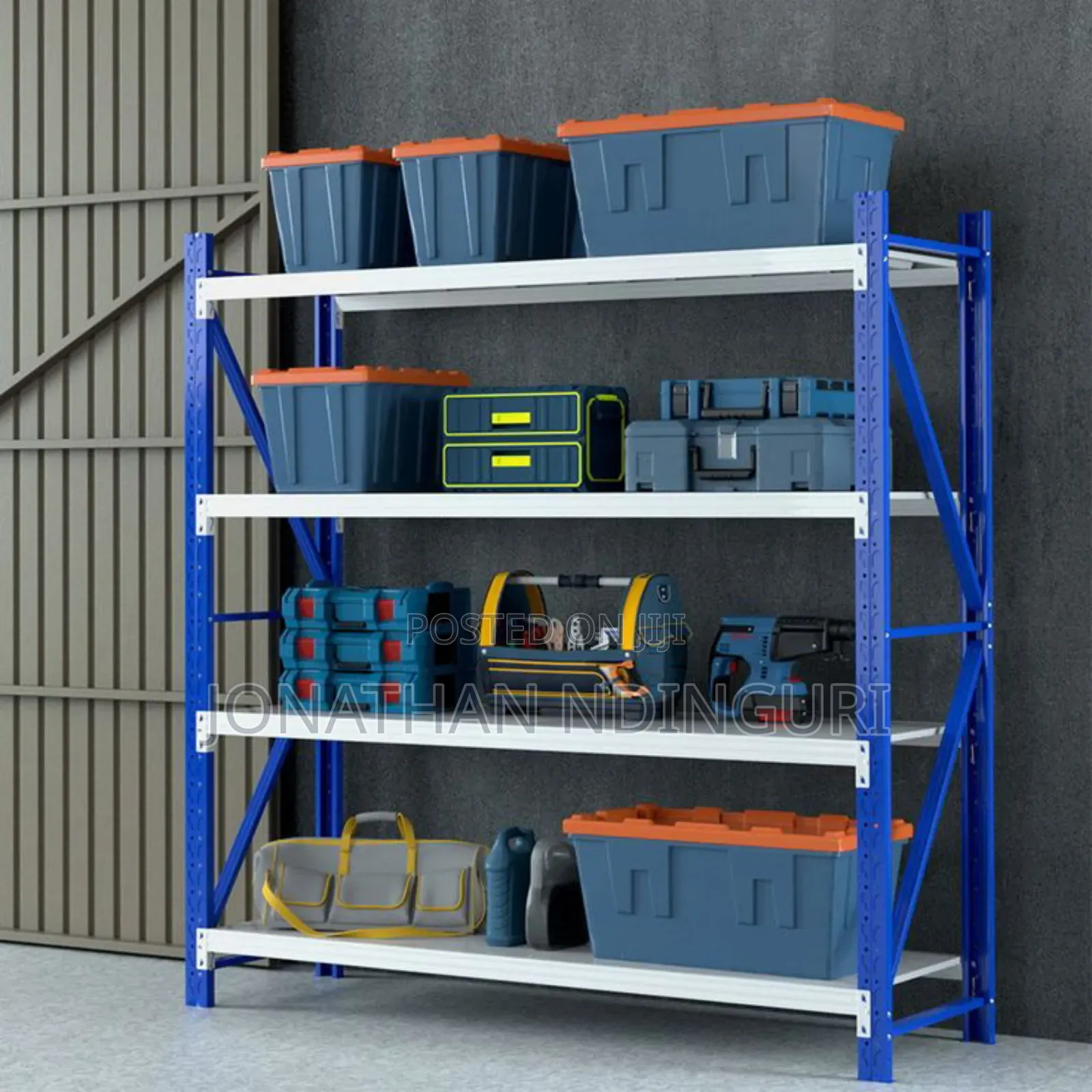 Compact Industrial Shelving Units
