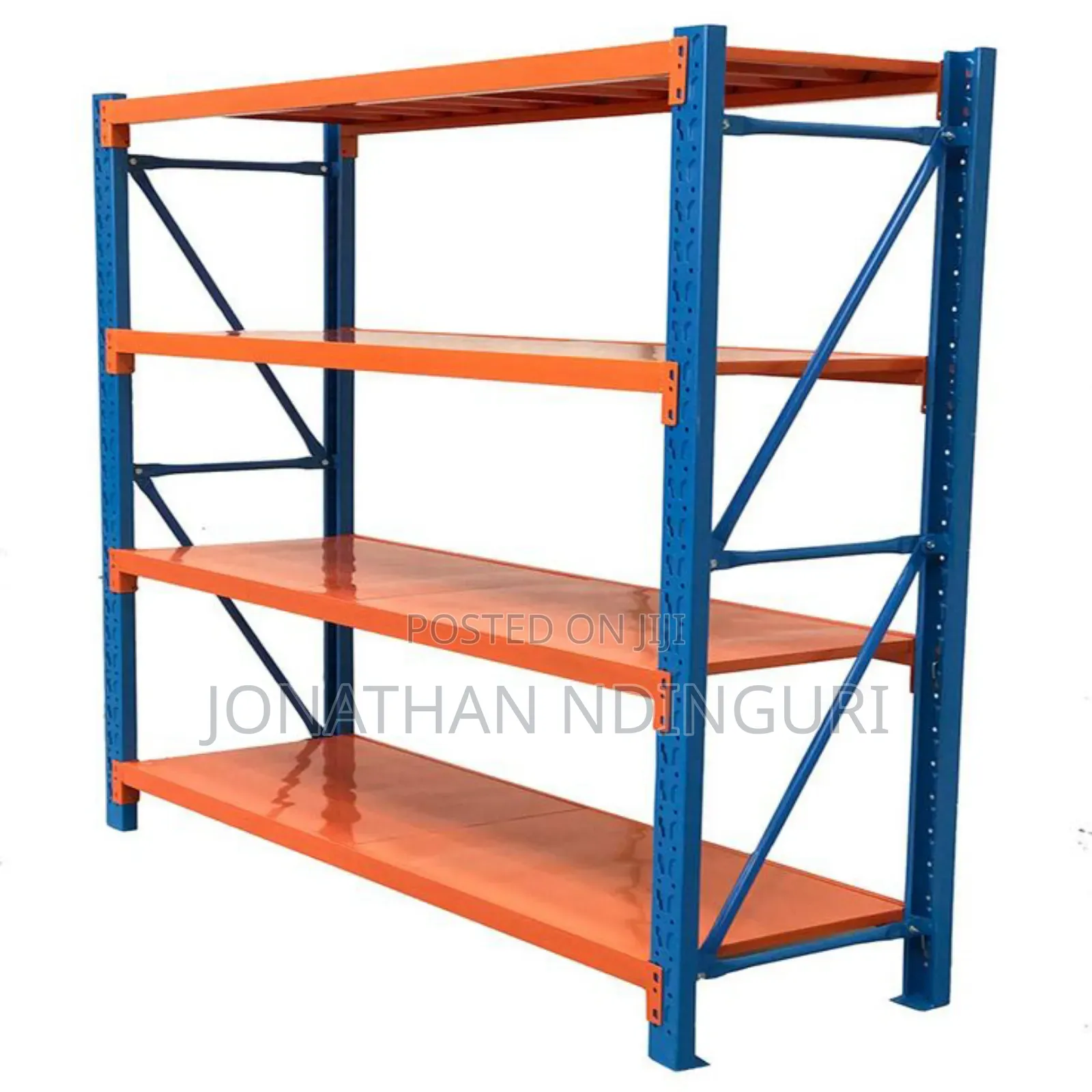 Durable Steel Shelving System