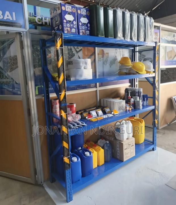 Heavy Steel Industrial Shelves - main view