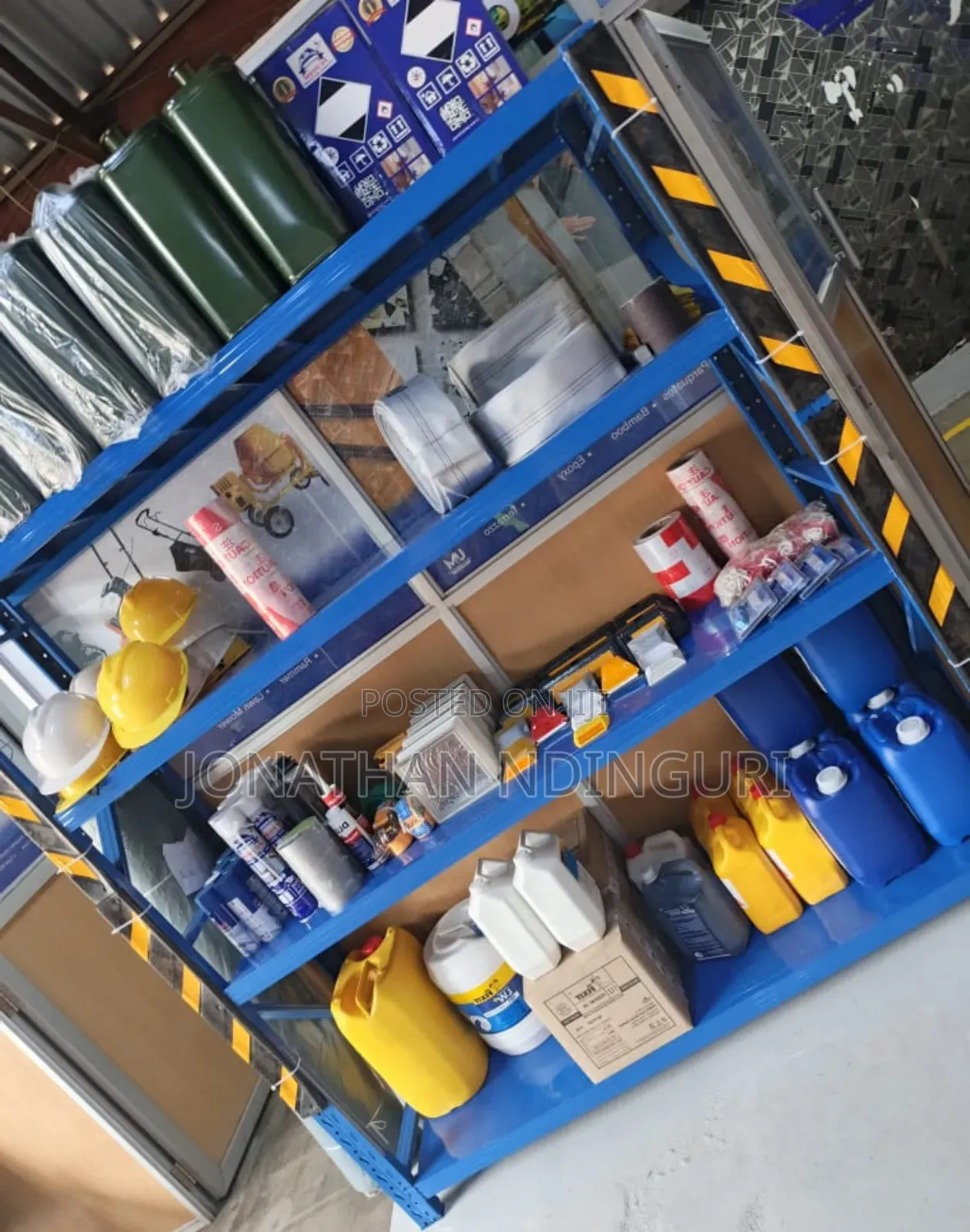 Reinforced Industrial Shelves