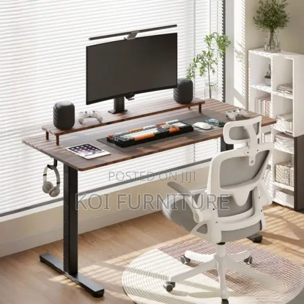 Office Desk : 1.2m Ergonomic Electric Standing Desk