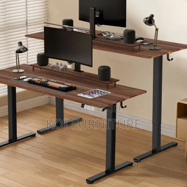 Office Desk : 1.2m Ergonomic Electric Standing Desk
