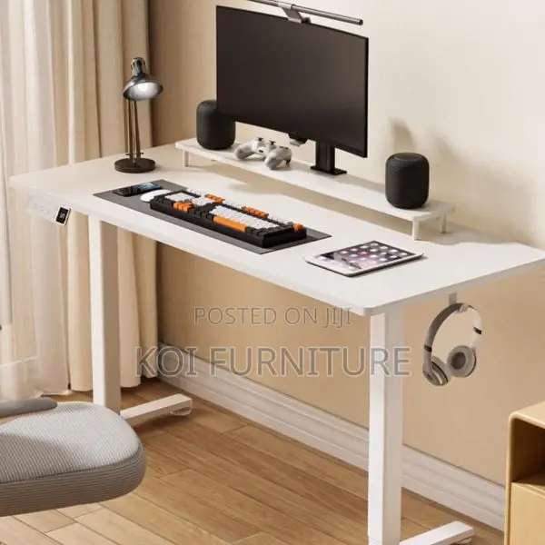Office Desk : 1.2m Ergonomic Electric Standing Desk