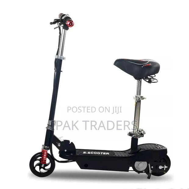 Kids Electric Scooter With Seat - main view