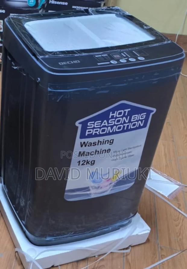 Decho 12kg Top Load Washing Machines With Digital Control