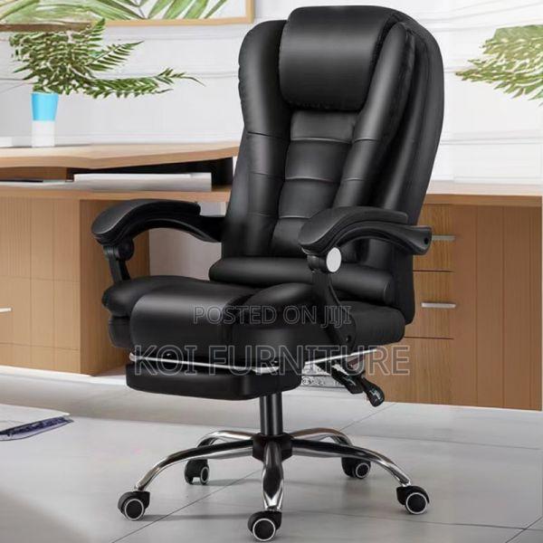 Office Chair : Regalia Highback Executive Office Chair With Footrest