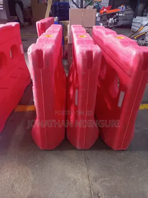 Red Reflective Traffic Barrier