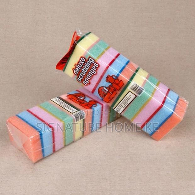 10pcs Double Side Dishwashing Sponge - main view