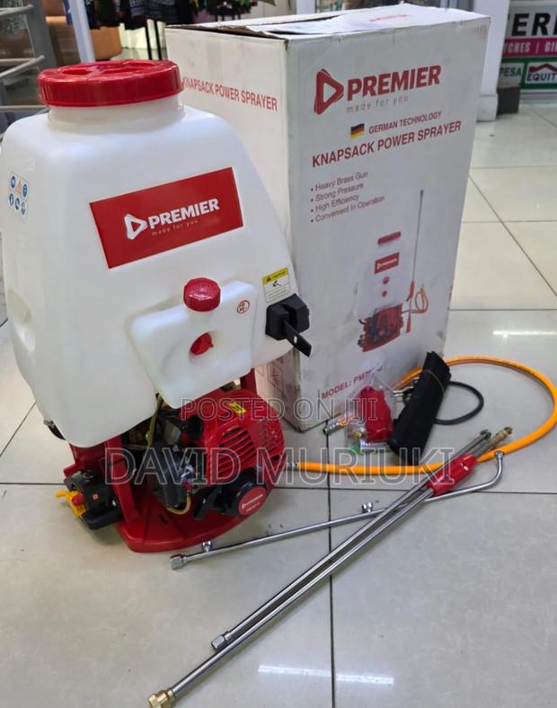 Premier Petrol Engine Knapsack Sprayer – 2 Stroke Power Sprayer. - main view