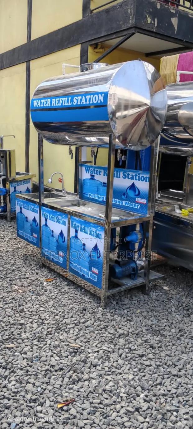 Purified Water Vending Machine - main view