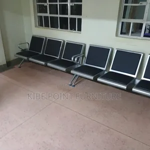 Heavy Duty Black Waiting Chair Available