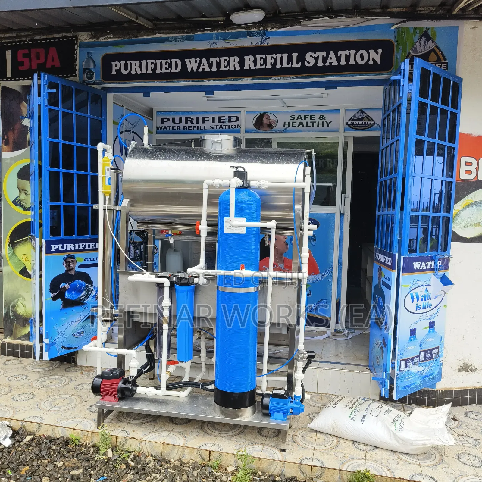 Water Bottling Refilling Stations Commercial Water Treatment Systems