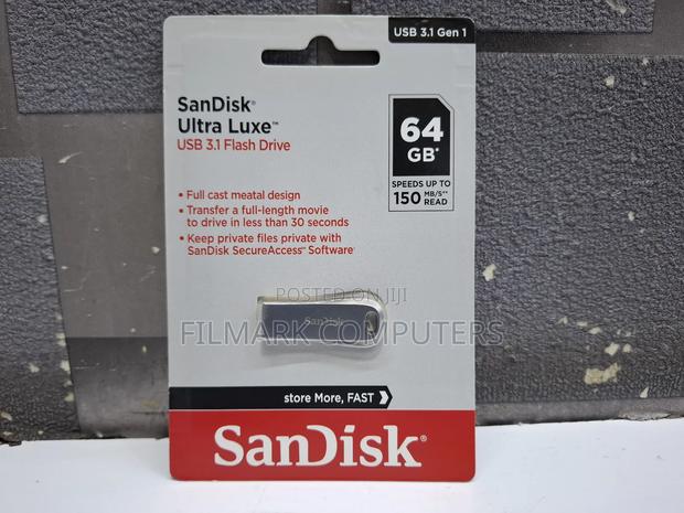 Sandisk Ultra Luxe Usb 3.1 Flash Drive – 64gb - thumbnail 2