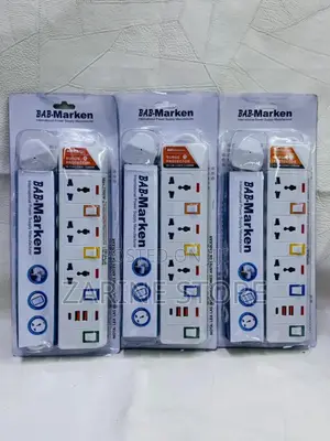 Bab Marken 3 Way 2 Usb 1 Type C 3m Socket Extension Cable
