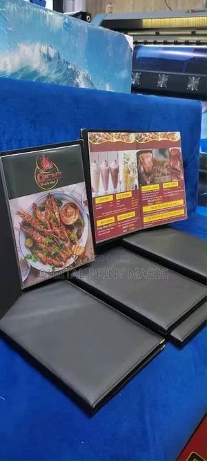 Hotel Menu Holders