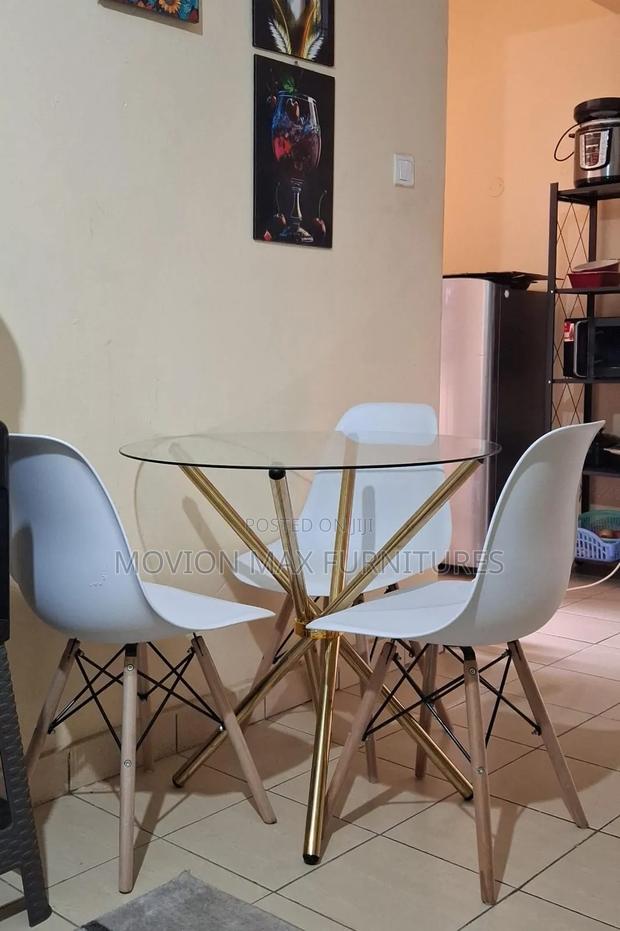 3seater Dinning Table +Eames Chairs - main view