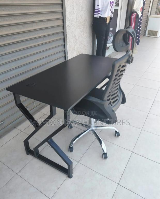 Metallic Office Table - main view