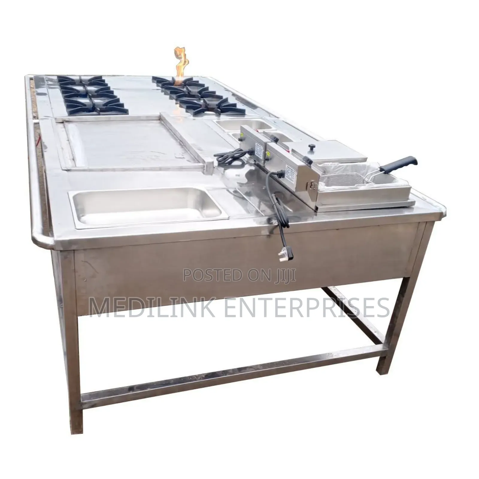6.5ft Long Stainless Steel Commercial Kitchen Hood