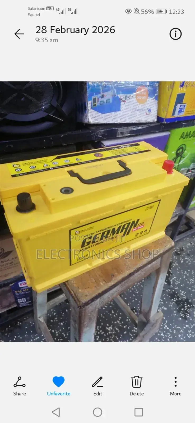 Germany Din 100.12v 100ah Automotive Car Battery