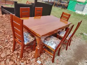 6 Seater Mahogany Dining Table