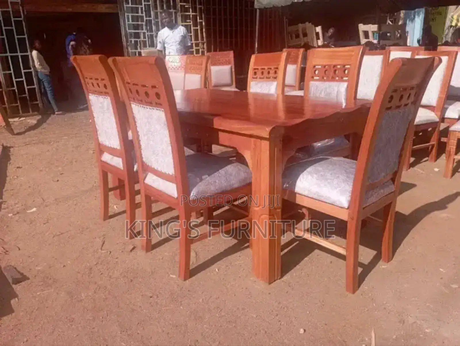 6 Seater Quality Mahogany Dining Table