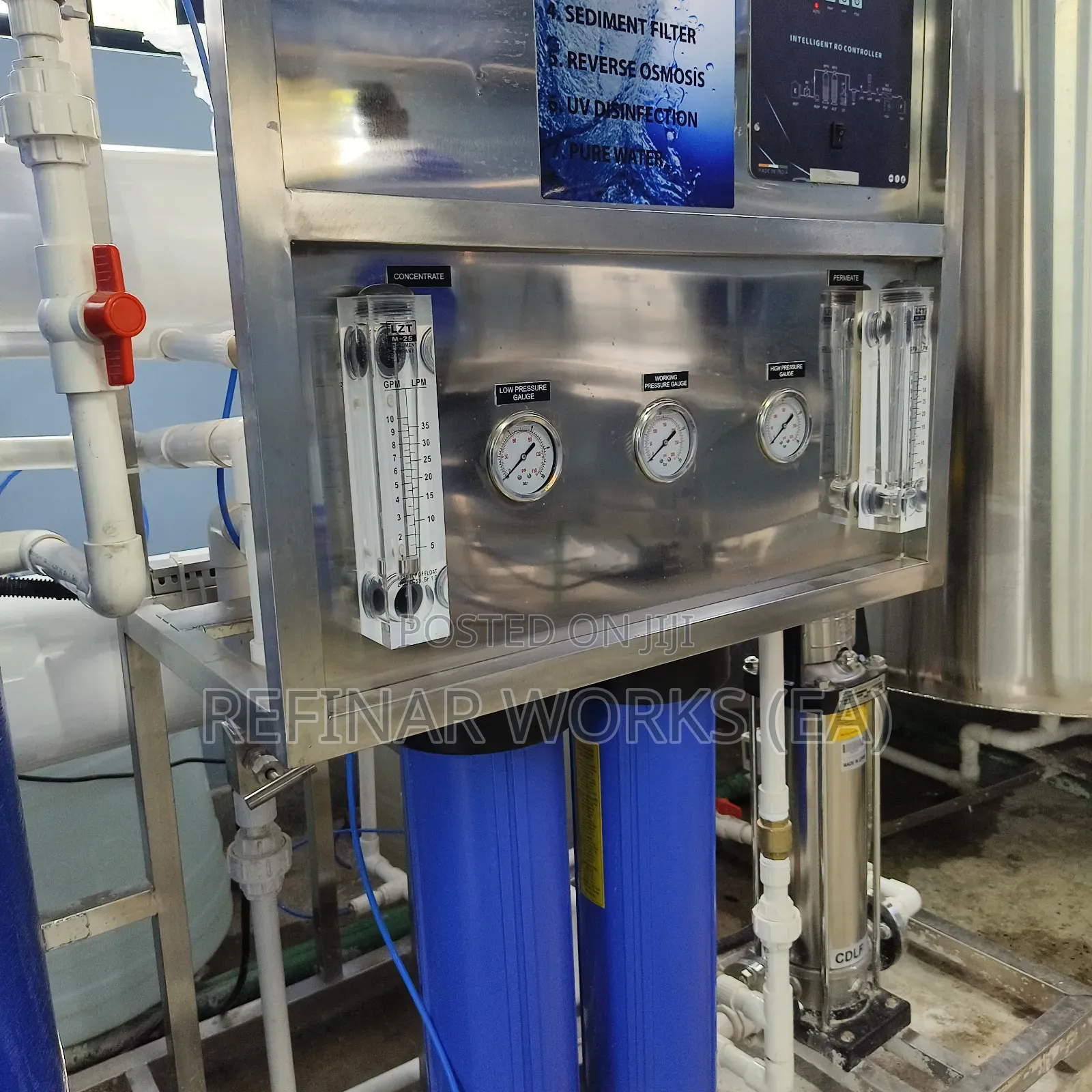 Modern Water Purification Systems Forbottled Water Production Business